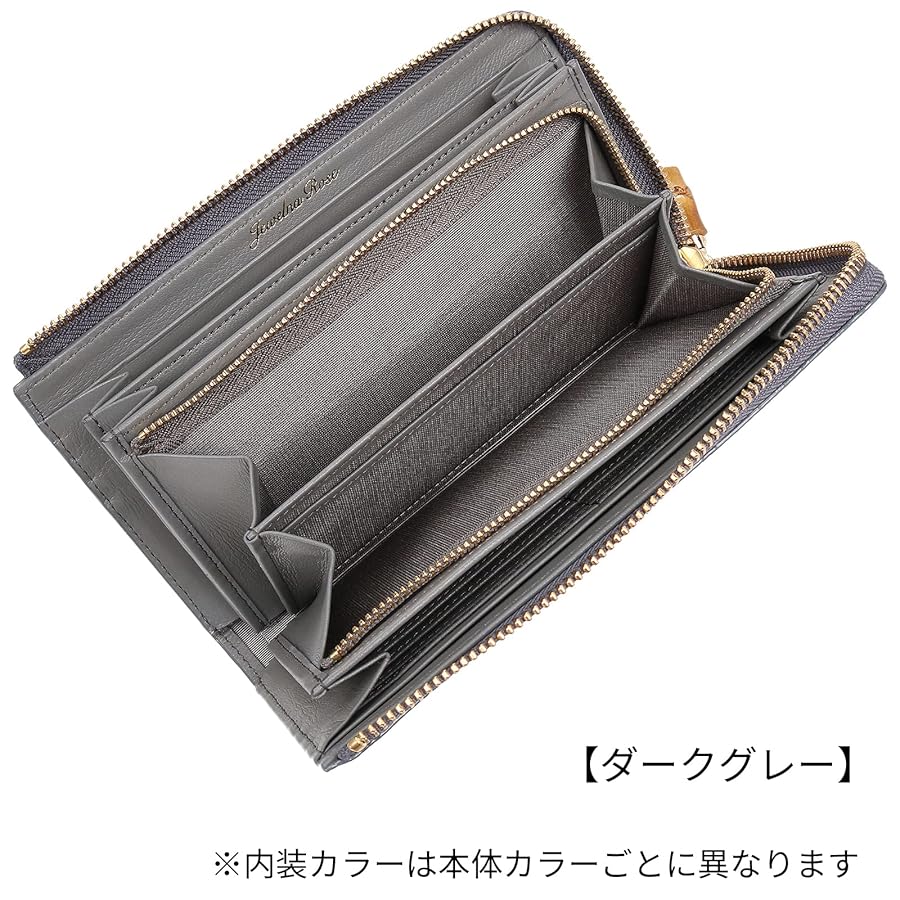 Amazon.co.jp: [ジュエルナローズ] 長財布 本革 [フォリー